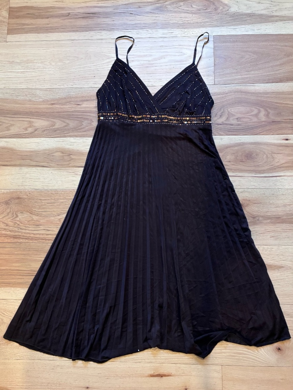 Brown and Copper Dress